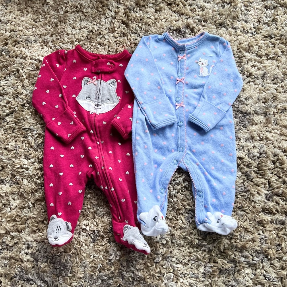 Animal Footsie Pajamas